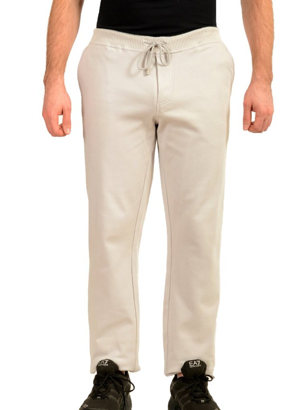 Malo Men's Gray Sweat Track Jogging Pants US 36 IT 52